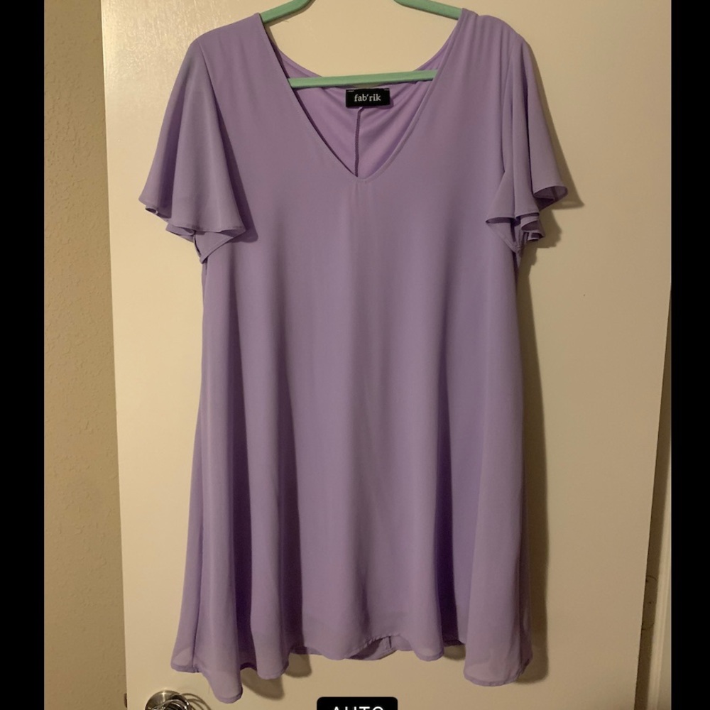 Caramela, Purple, Dress, Size Large